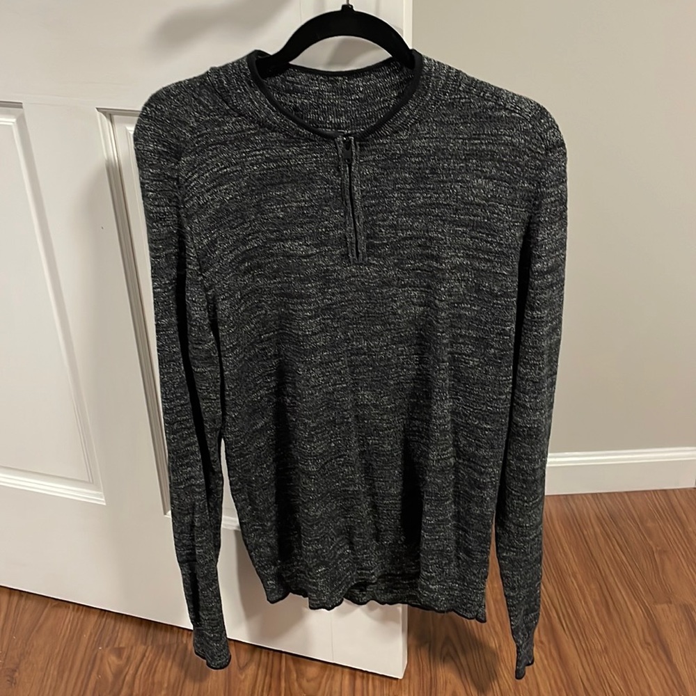 Express gray Half Zip Sweater Barely Used
